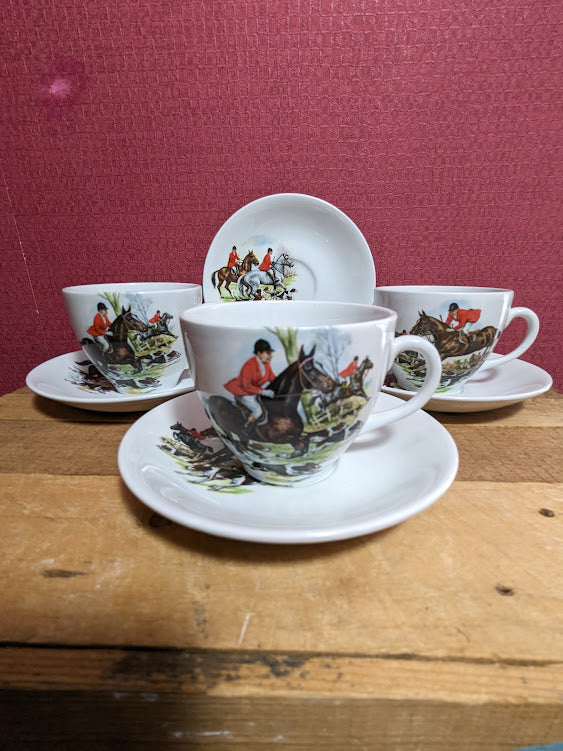 Alfred Meakin Country Life Tea Cup and Saucers – Happy Catt