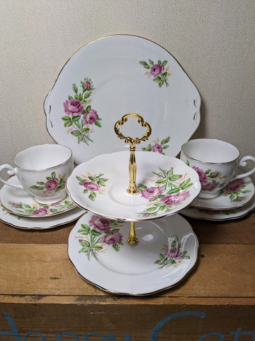 Vintage Queen Anne Tea Set
