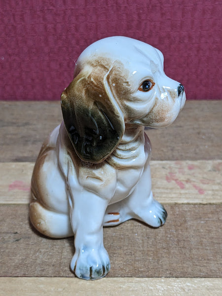 Vintage Bone China Dog