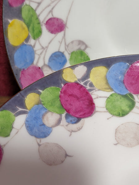 Royal Doulton Honesty Design Saucers x 6