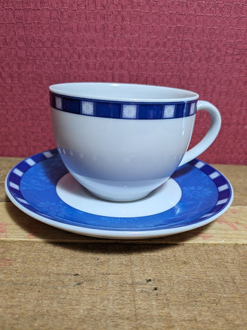 Wedgwood Meridian Tea Cup and Saucer