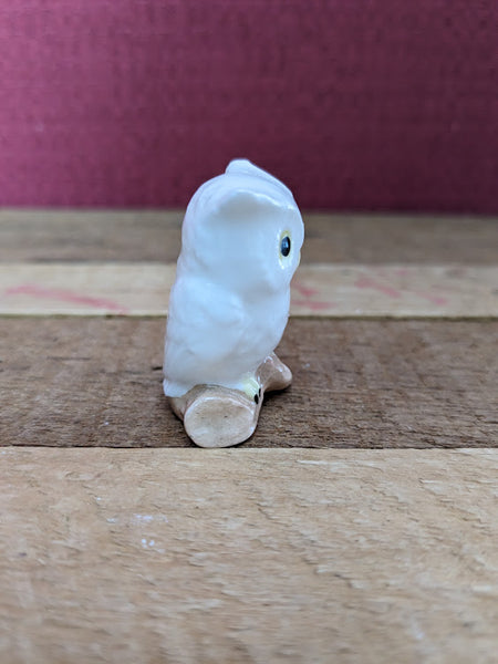 Vintage White Owl
