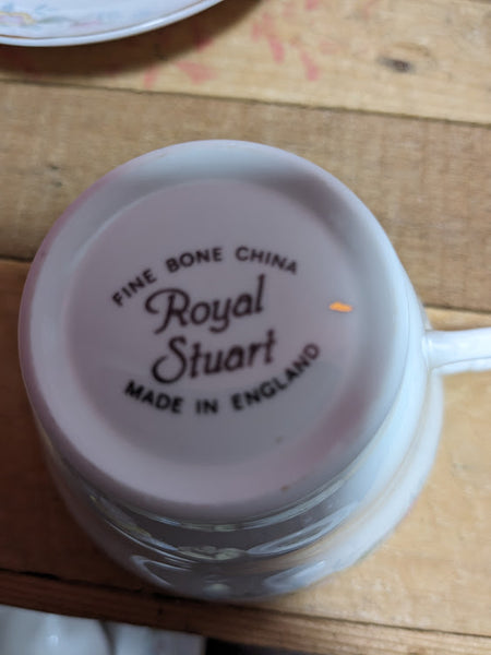 Royal Stuart Fine Bone China Cup and Saucer