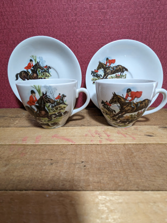 Alfred Meakin Country Life Tea Cup and Saucers – Happy Catt