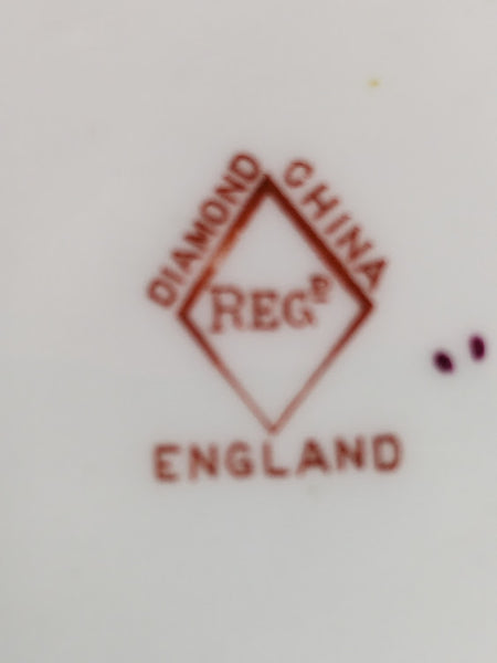 Diamond China Sandwich Plate
