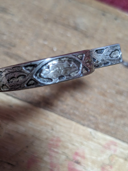 Vintage Sterling Silver Scarf Pin