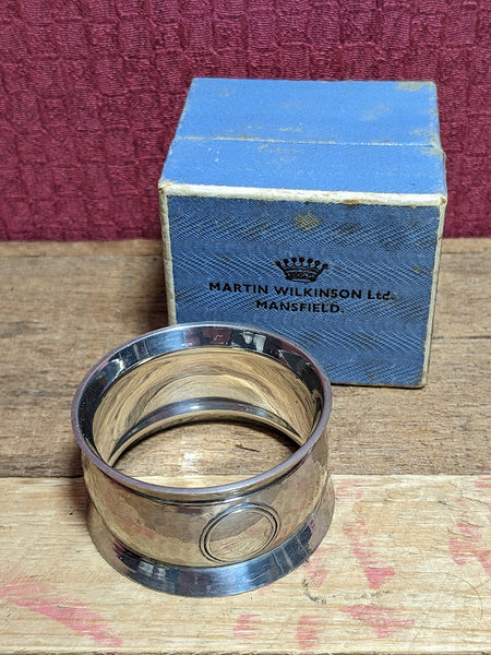 Vintage Silver Napkin Ring