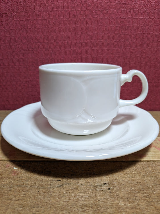 Royal Daulton Hotel Porcelain Tea Cup and Saucer