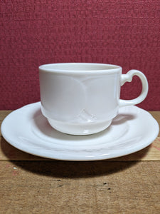 Royal Daulton Hotel Porcelain Tea Cup and Saucer
