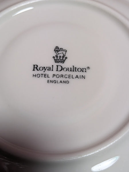 Royal Daulton Hotel Porcelain Tea Cup and Saucer