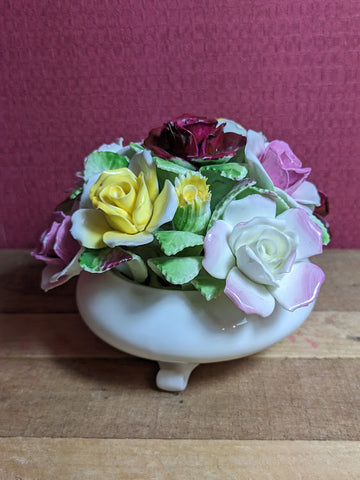 Vintage Royal Doulton Rose Bowl Large