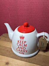 Keep Calm and Carry on Teapot