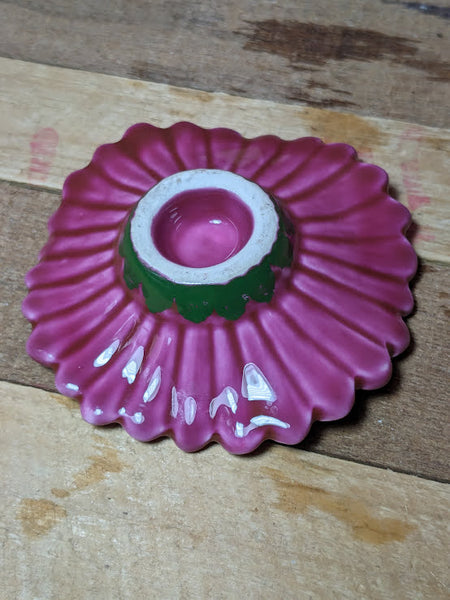 Vintage China Pink Flower