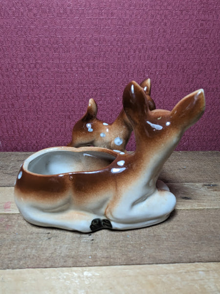 Vintage Deer and Fawn