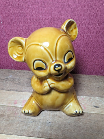 Vintage Bear Money Box