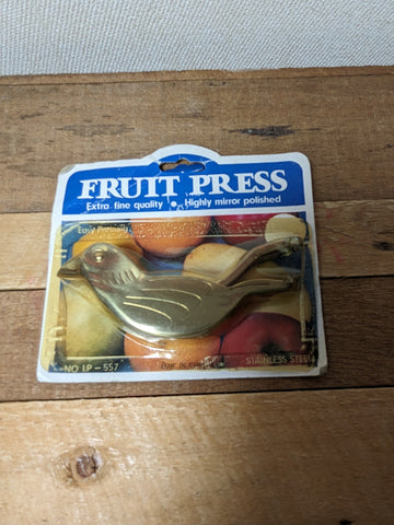 Bird Shaped Fruit Press