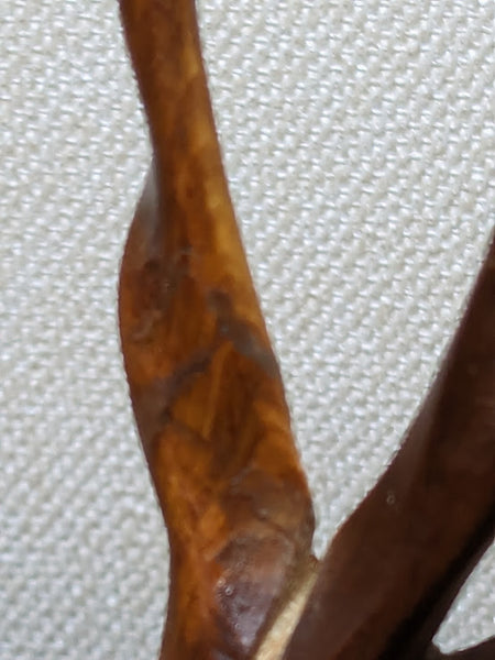 Mid Century Wooden Stag
