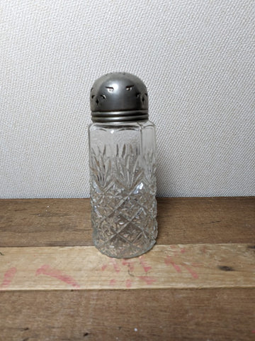 Vintage Glass Sugar Shaker