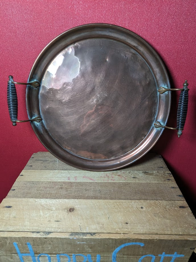 Round Copper Tray