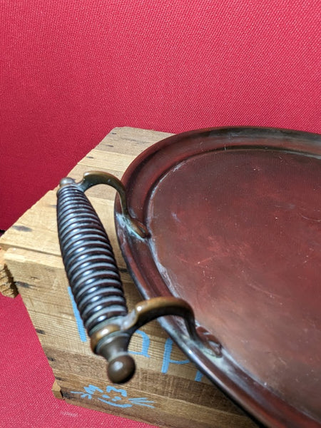 Round Copper Tray