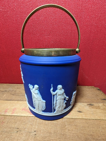 Wedgwood Jasperware Biscuit Barrel