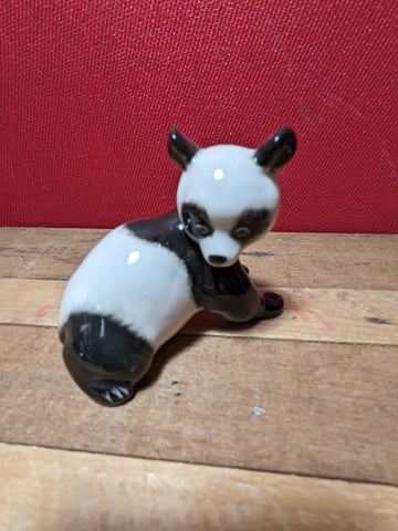 Vintage Lomonosov Porcelain Panda