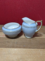 Vintage Royal Doulton Milk Jug and Sugar Bowl