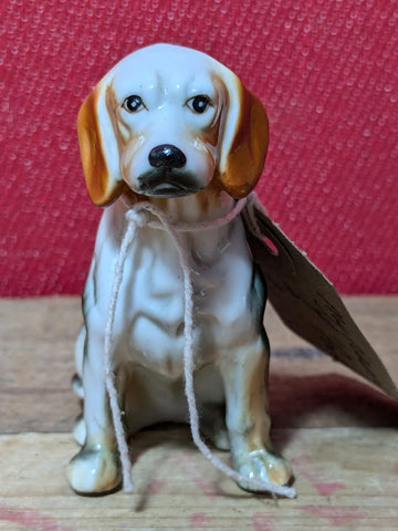 Vintage Sitting Dog