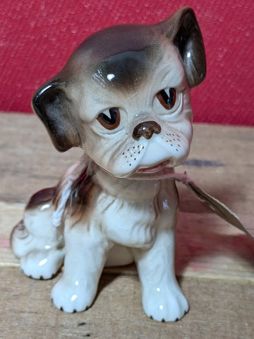 Vintage Sitting Dog