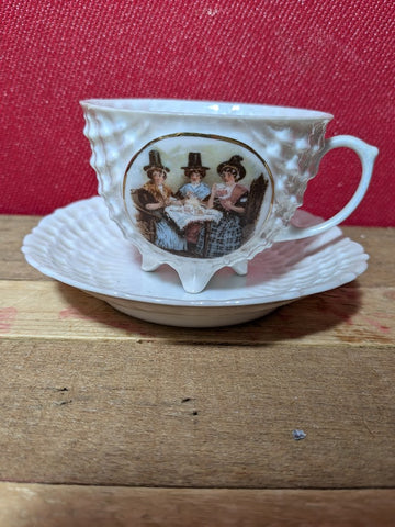 Welsh Ladies Tea Cup