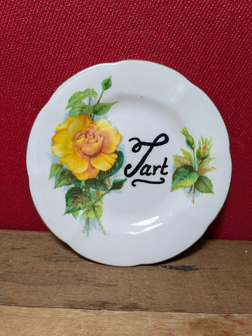 Vintage Side Plates with Rude Words