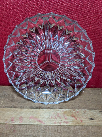 Pressed Glass Serving Dish