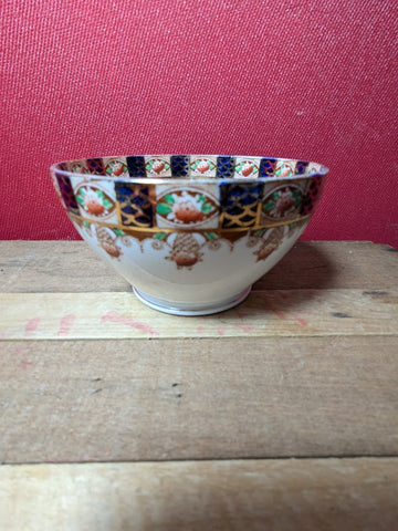 Vintage Bone China Slop Bowl