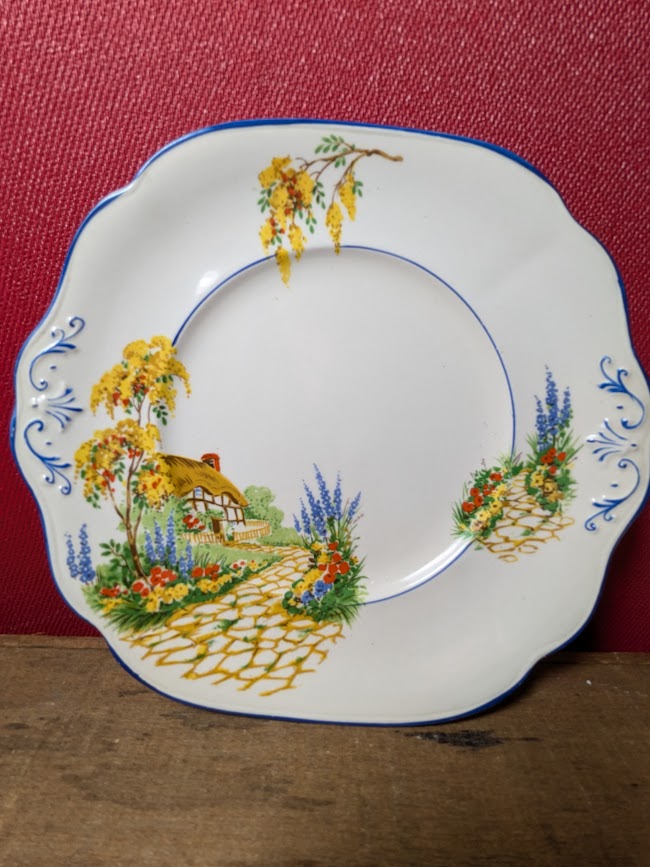 James Kent Sunnyside Design Sandwich Plate