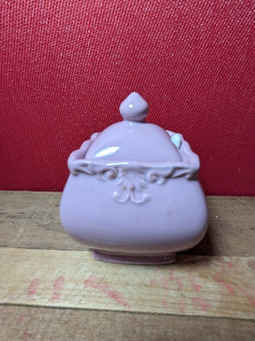 Preserve Jar with China Spoon