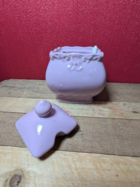 Preserve Jar with China Spoon