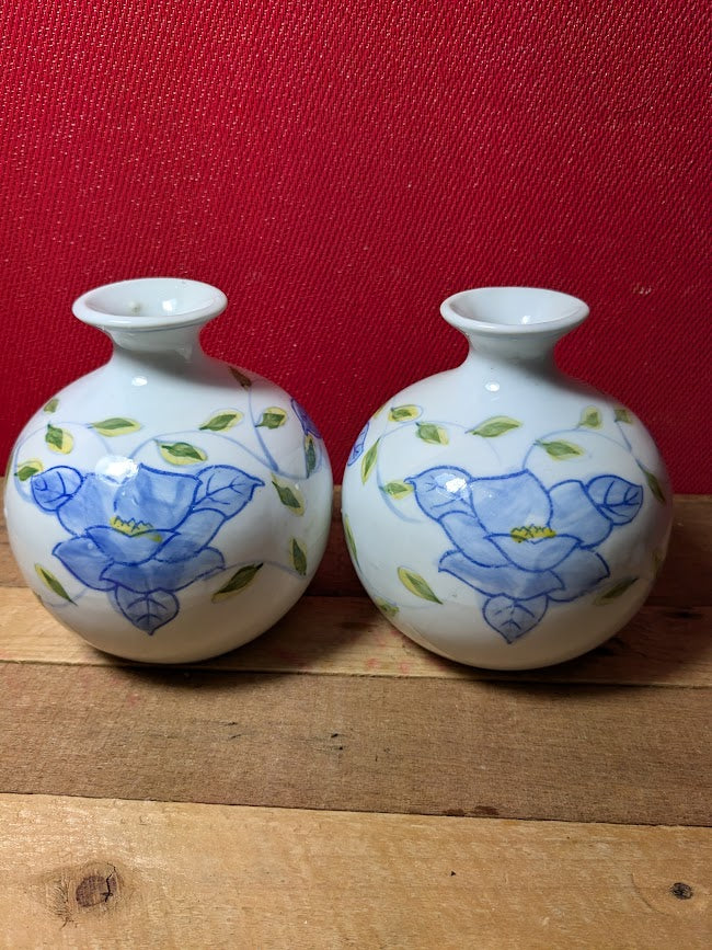 Oriental Pair of Vases