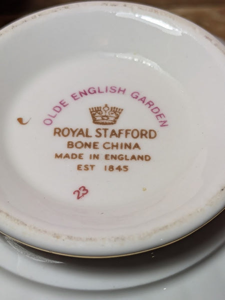 Royal Standard Bone China Milk Jug and Sugar Bowl