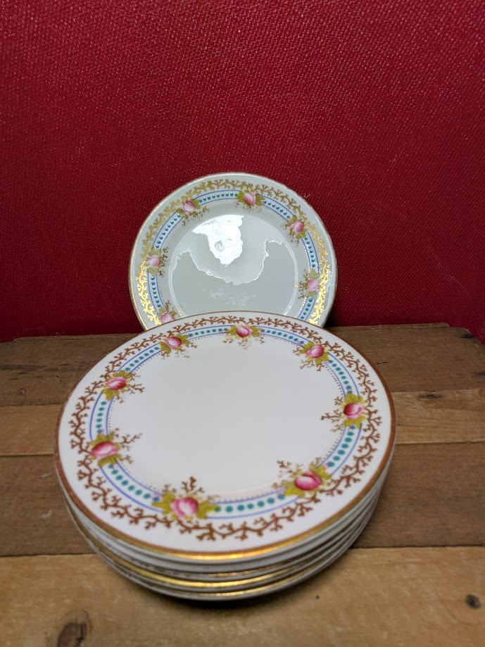 Vintage Side Plates x 8