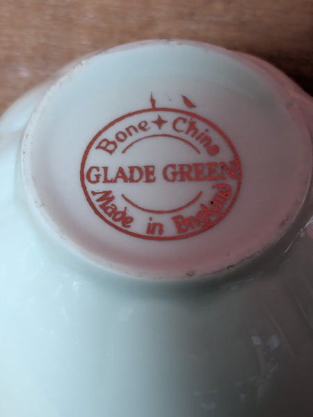 Glade Green Milk Jug and Sugar Bowl