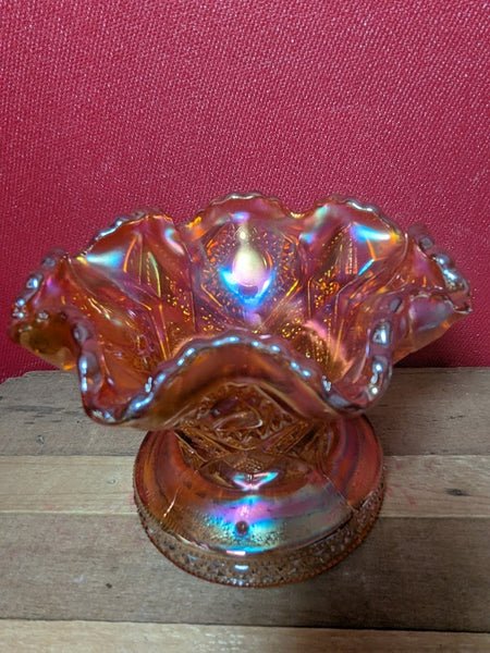 Carnival Glass Vase or Dish