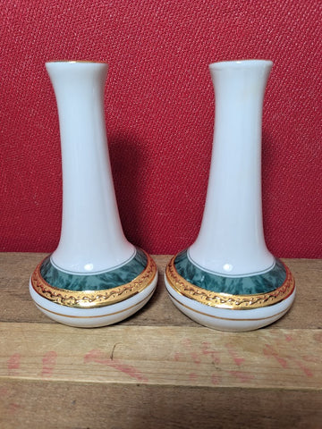 Pair of Matching Bud Vases