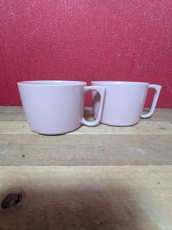 Melamine Pink Child's Cups