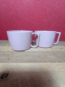 Melamine Pink Child's Cups