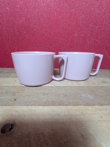 Melamine Pink Child's Cups