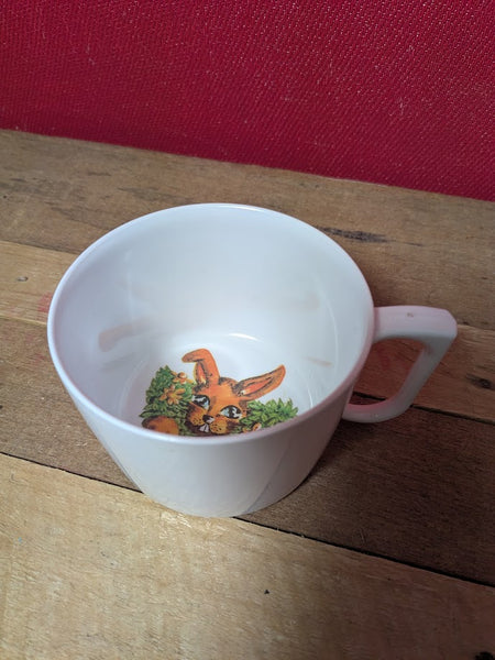 Melamine Child's Cup with Rabbit Design