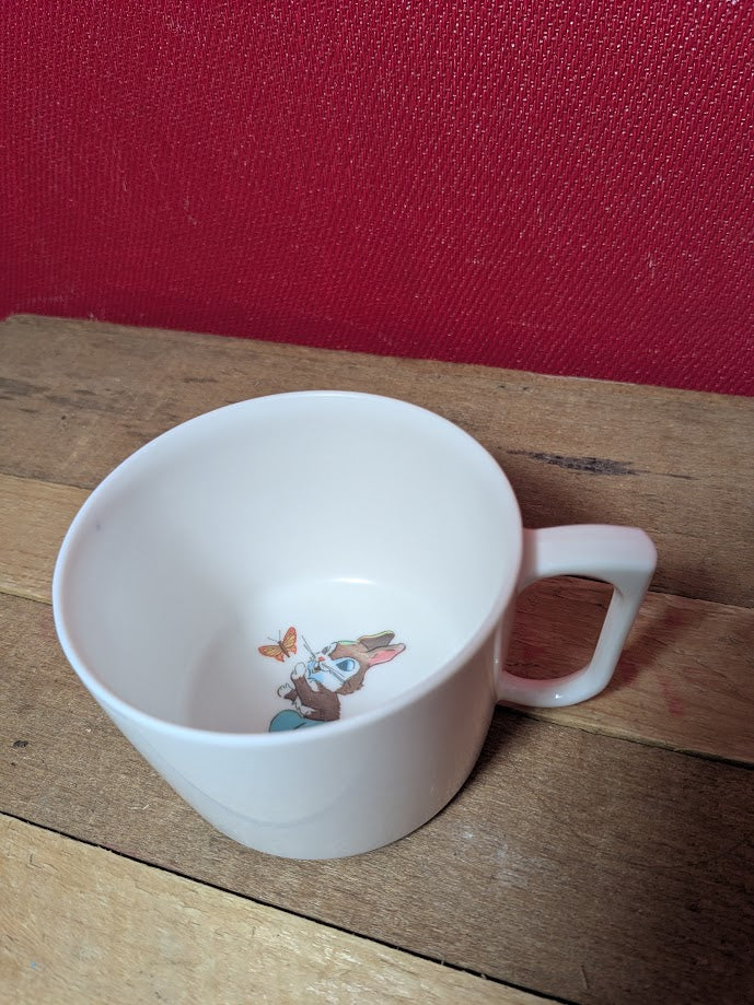 Melamine Child's Cup with Rabbit Design