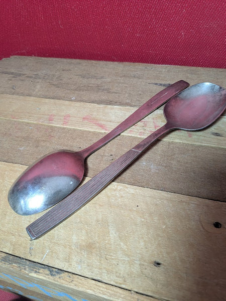Viners of Sheffield Serving Spoons x 2