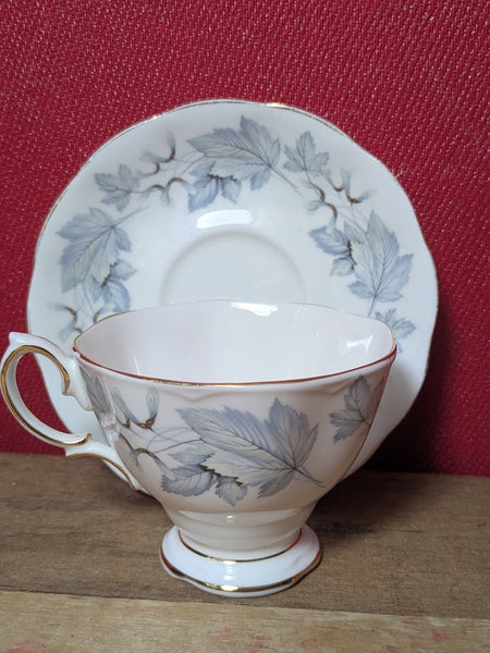 Royal Albert Silver Maple Cup and Saucer x 2