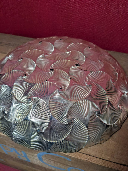 Decorative Golden Glass Bowl